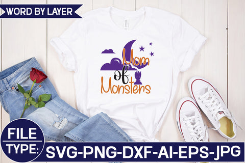Mom of Monsters SVG Cut File SVG Studio Innate 