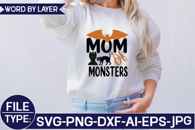 Mom of Monsters SVG Cut File SVG Studio Innate 