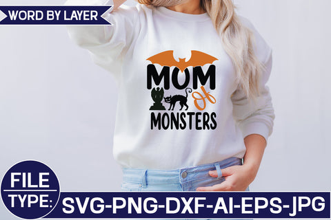 Mom of Monsters SVG Cut File SVG Studio Innate 