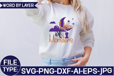Mom of Monsters SVG Cut File SVG Studio Innate 