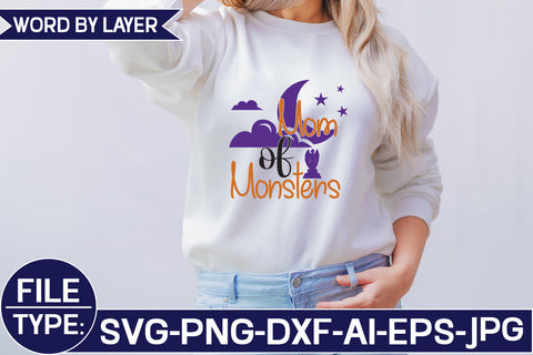Mom of Monsters SVG Cut File SVG Studio Innate 