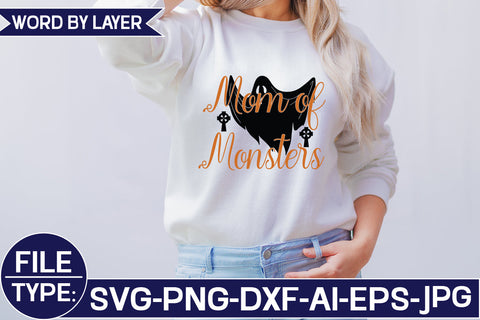 Mom of Monsters SVG Cut File SVG Studio Innate 