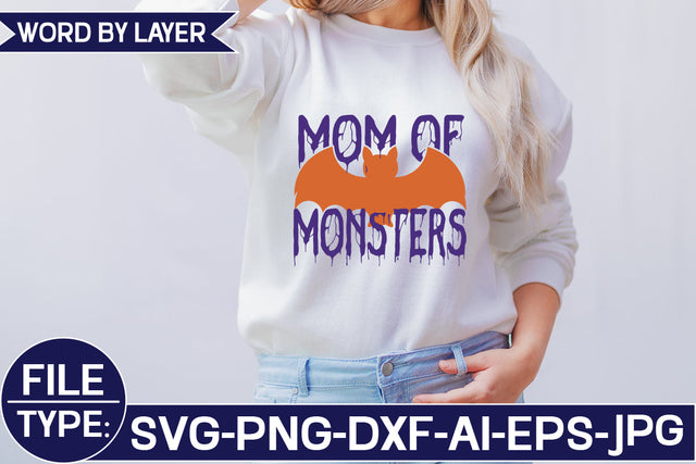 MOM of MONSTERS SVG Cut File SVG Studio Innate 