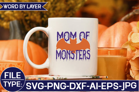 MOM of MONSTERS SVG Cut File SVG Studio Innate 