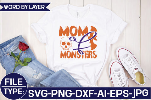 MOM of MONSTERS SVG Cut File SVG Studio Innate 