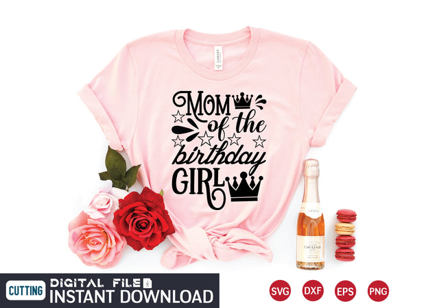 mom of the birthday girl SVG designer krishna 