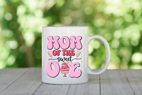 Mom of the Sweet One Ice Cream Lovers Sublimation Rupkotha 