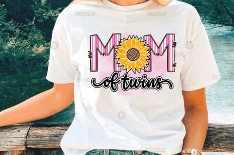 Mom of twins Sublimation Design Sublimation Regulrcrative 