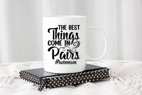 Mom Of Twins SVG Designs Bundle SVG PatternFeed8 