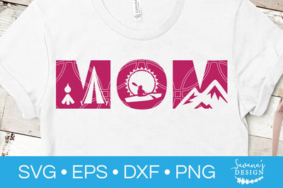 Mom Outdoors SVG SVG SavanasDesign 