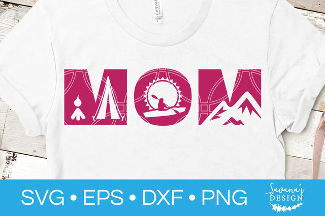 Mom Outdoors SVG SVG SavanasDesign 