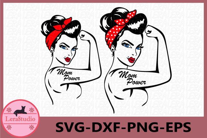 Mom Power SVG SVG Lerastudio 