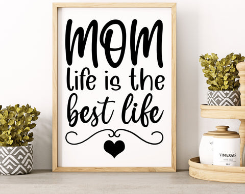 Mom Quotes SVG Bundle, 25 Designs, Mom Sayings SVG, Mama SVG, Mom Life SVG, Mom Quotes Cut Files SVG HappyDesignStudio 