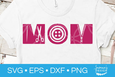 Mom Sewing SVG SVG SavanasDesign 