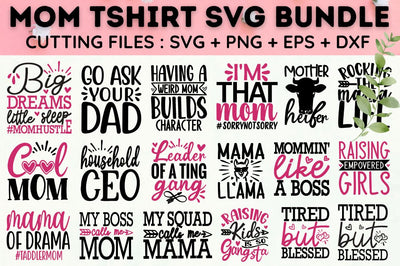 Mom Shirt SVG Bundle SVG Designangry 