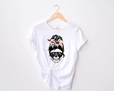 Mom Skull PNG, Halloween Sublimation, Mom Skull decal, Leopard mom skull Halloween Design, Mom Skull PNG Sublimation sassyprint 