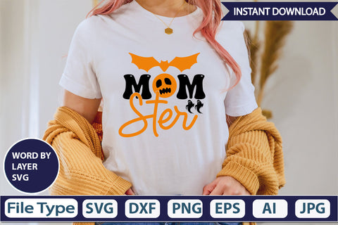 Mom Ster SVG Cut File SVG DesignPlante 503 