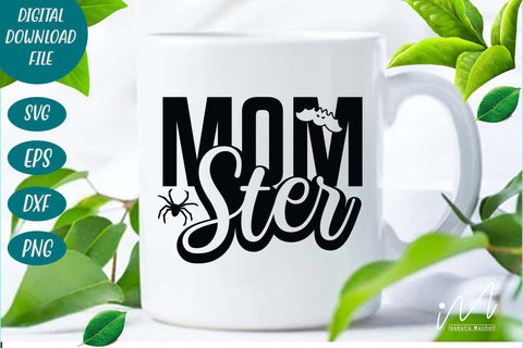 Mom ster svg, Mom Halloween shirt svg, Cute Halloween tee svg, Pumpkin print shirt svg, Women Fall svg, Trick or treat svg, Halloween svg SVG Isabella Machell 
