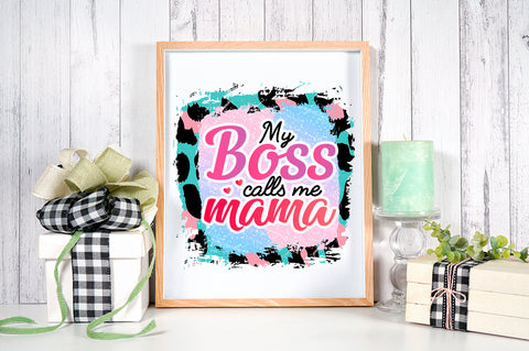 Mom Sublimation Bundle I Mother's Day SVG Shetara Begum 