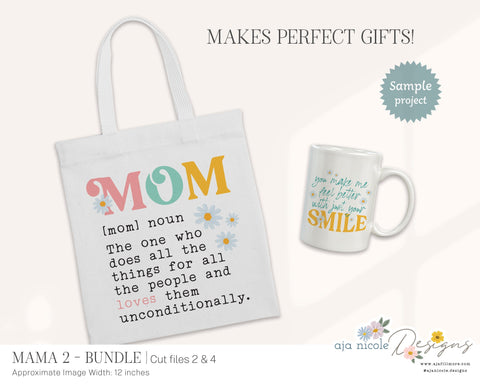 Mom Sublimation Bundle Sublimation Aja Nicole Designs 