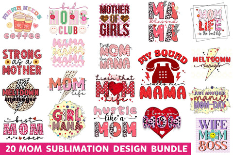 Mom Sublimation Bundle Sublimation Rupkotha 