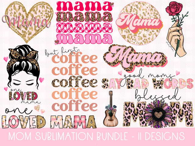 Mom Sublimation Bundle Sublimation The Wild Daisy 
