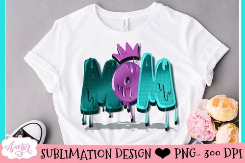 Mom sublimation design for Mother's day Sublimation Amorclipart 