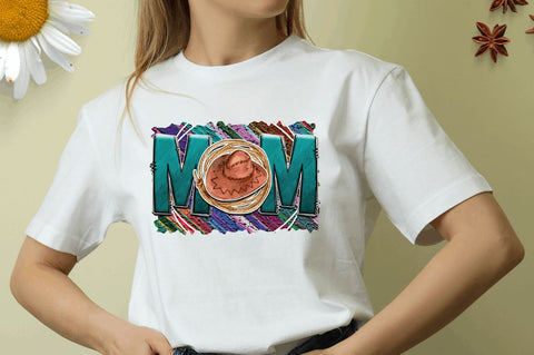 Mom Sublimation PNG, Western Sublimation Design Sublimation Regulrcrative 