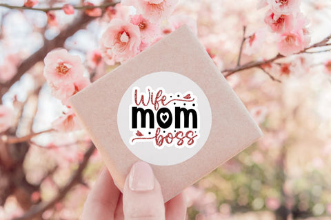 Mom Sublimation Stickers Glitter Effect Bundle Sublimation Regulrcrative 