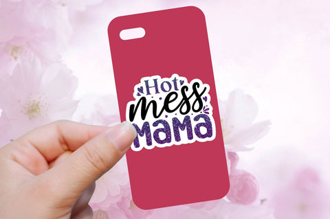 Mom Sublimation Stickers Glitter Effect Bundle Sublimation Regulrcrative 