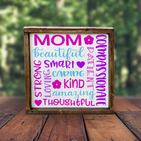 Mom Subway Art SVG SVG Stacy's Digital Designs 