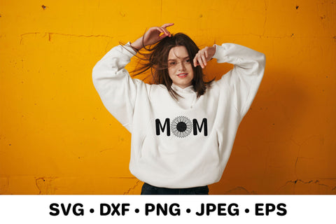 Mom Sunflower SVG. Mothers Day Gift. Mom Shirt Design SVG LaBelezoka 