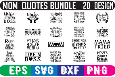 mom SVG bundle 20 design SVG Nurstore 