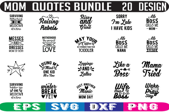Mom SVG bundle 20 design SVG Nurstore 