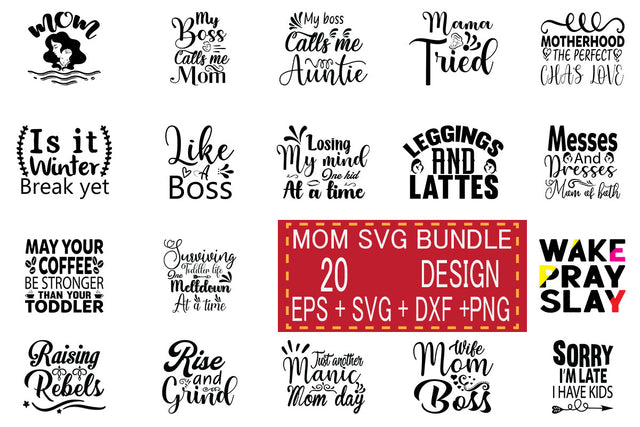 Mom svg bundle 20 design SVG svgteam 