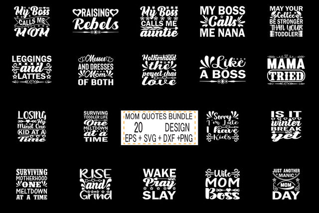MOM svg bundle 20 design SVG svgteam 