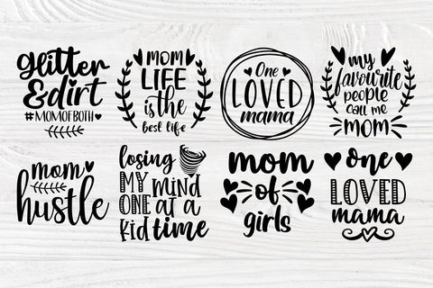 Mom SVG Bundle, Funny Mom Quotes Svg, Cricut Svg SVG TonisArtStudio 