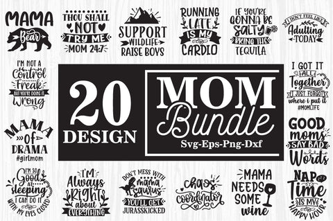 Mom SVG Bundle, funny mom svg, svg designs, funny quotes svg SVG Svgcraft 