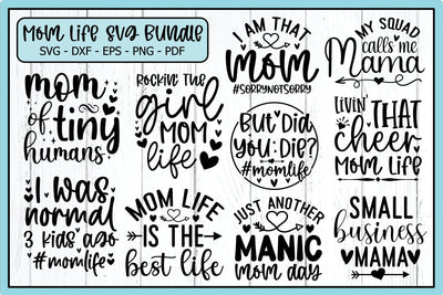 Mom svg bundle hand lettered | mothers day svg | mom life svg | mama svg | blessed mama svg | mom of boys girls svg | mom quotes svg png SVG designstore 