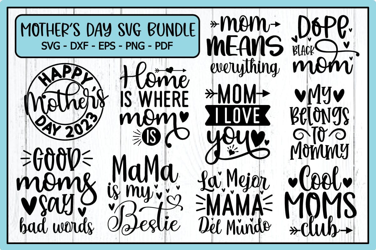 Boy Mom SVG - So Fontsy