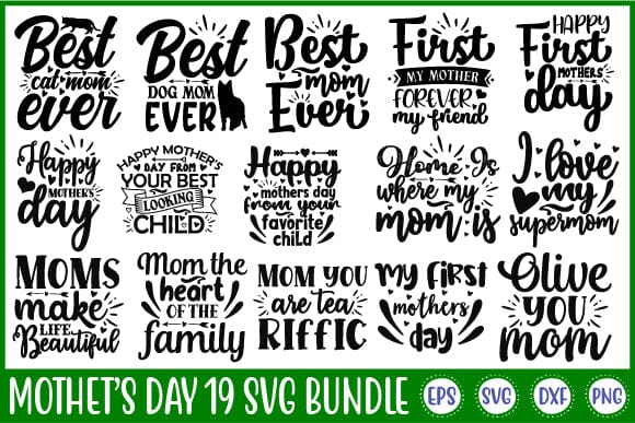 Mom svg bundle hand lettered | mothers day svg | mom life svg | mama svg | blessed mama svg | mom of boys girls svg | mom quotes svg png SVG SH_Tee store 