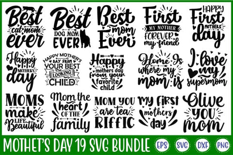 Mom svg bundle hand lettered | mothers day svg | mom life svg | mama svg | blessed mama svg | mom of boys girls svg | mom quotes svg png SVG SH_Tee store 