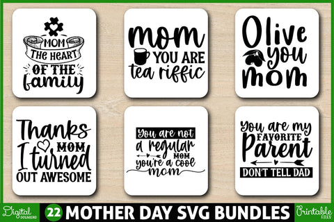 Mom svg bundle hand lettered | mothers day svg | mom life svg | mama svg | blessed mama svg | mom of boys girls svg | mom quotes svg png SVG SH_Tee store 