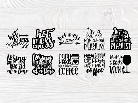 Mom SVG Bundle | Mother's Day Svg | 50 Shirt Designs | Mama Svg | Mom Cut Files | Mom Shirt Designs | Mom Life Svg | Wine Coffee Mug Svg SVG TonisArtStudio 