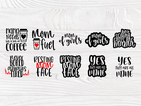 Mom SVG Bundle | Mother's Day Svg | Blessed Mom Svg | Mom Cut Files for Cricut and Silhouette | Mama Svg | Mom Quotes Svg | Mom Sayings SVG TonisArtStudio 