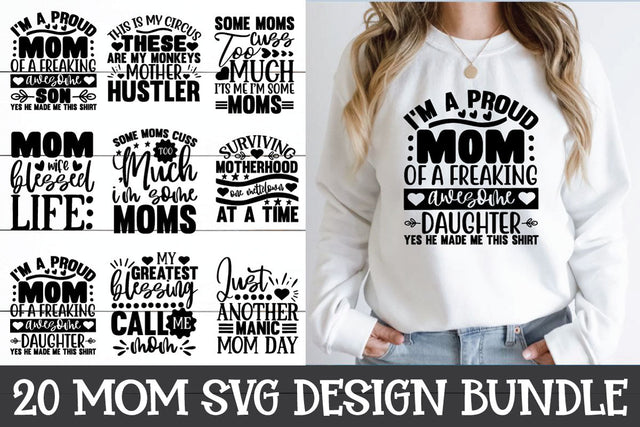Mom SVG Bundle | Mother's Day SVG Bundle SVG md faruk hossain 