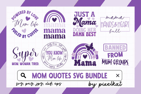 Mom Svg Bundle, Mothers day Svg Bundle SVG PixelKat 