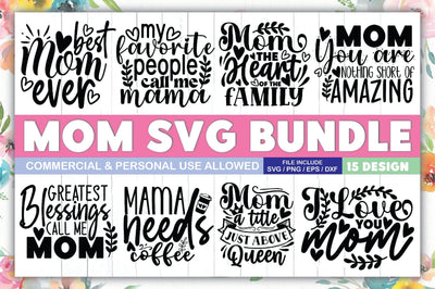 Mom SVG Bundle SVG Ariyan 