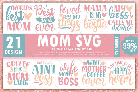 Mom svg Bundle SVG Designangry 