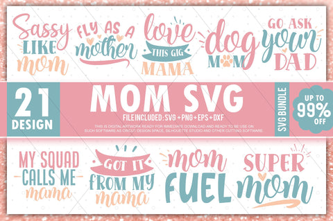 Mom svg Bundle SVG Designangry 
